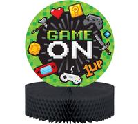 Unique Party Game On Honeycomb Party Centrepiece in Black Unique Party Black