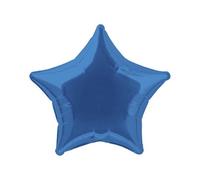 Unique Party Helium Star Foil Balloon Royal Blue (One Size)