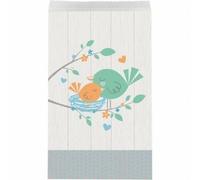 Unique Party Hello Boy Paper Treat Bag (Pack of 10) in Grey Unique Party Grey