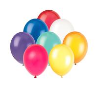 Unique Party Latex Plain Balloons (Pack of 72) / One Size Multicoloured SG35591