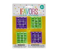 Unique Party Noughts & Crosses Game (Pack of 4) Unique Party Multicolor