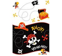 Unique Party Plastic Pirate Tablecloth Multicoloured (One Size)