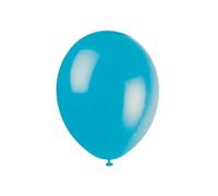 Unique Party Premium Latex Balloons (Pack Of 10) Turquoise (One Size)