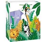 Unique Party Safari Animals Gift Bag Multicoloured (One Size)