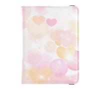 Unique Passport and Vaccine Card Holder Set for Girls Boys Women and Men,Travel Gift Happy Valentine's Day Mothers's Day Pink, Multicolor, One Size, Casual