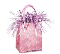 Unique Pastel Pink Mini Gift Bag Balloon Weight