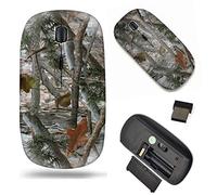 Unique Pattern Optical Mice Mobile Wireless Mouse 2.4G Portable for Notebook, PC, Laptop, Computer - Realistic Camouflage Pattern