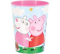 Unique Peppa Pig 16oz Plastic Favor Cup 1ct
