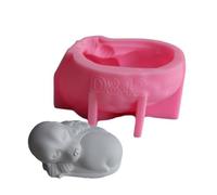 Unique Pet Memorial Statue Resin Molds Hand-Making Supplies Suitable for Storaging Memories of Your Furry Friend Reusable Craft Molds