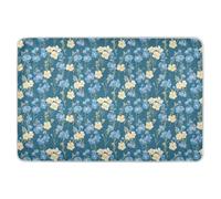 Unique Phlox Dark Turquoise Extra Large Resuable Toddler Mattress Pads Highly Absorbent Baby Pee Pads Non-Slip Cradle Mattress for Children Adults Pets 52" L x 34" W