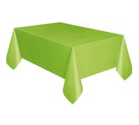 Unique Plastic Table Cover, Green, 1.37 x 2.74m
