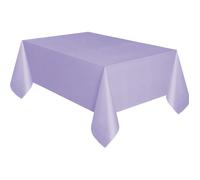 Unique Plastic Table Cover, Lavender, 1.37 x 2.74m