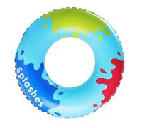 Unique Rainbow Tail Inflatable Ring | Float,Unique Rainbow Tail Inflatable Ring,Poolside Toddler Durable Water Swimming Circle