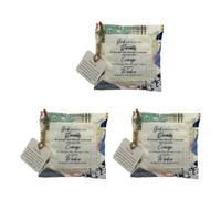 Unique Religious Gift Pouches Combining Crosses Accent and Colorful Pattern for Spiritual Comfort and Presentation Small Decorative Fabric Bag for Spiritual Event Embodying Faith Hope and Good Wishes