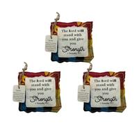 Unique Religious Gift Pouches Combining Crosses Accent and Colorful Pattern for Spiritual Comfort and Presentation Small Decorative Fabric Bag for Spiritual Event Embodying Faith Hope and Good Wishes