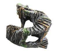 Unique Resin Spirals Turtles Basking Platform Perfect for Reptiles Pet and Terrariums Habitats Enhancement Hideouts Place Creative Spirals Turtles Basking Place Hideouts Shelter Cave