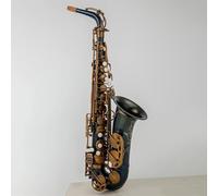 Unique Retro Alto Saxophone New Brass Antique Copper Eb Tune E Flat Musical Instrument Sax With Case(Bag A)
