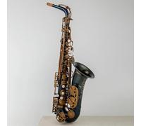 Unique Retro Alto Saxophone New Brass Antique Copper Eb Tune E Flat Musical Instrument Sax With Case (Bag B)