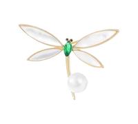 Unique Rhinestones Dragonflies Brooch Pin Delicate Fashion Accessory for Clothings and Bags Decoration Casual Wear Stylish Brooch