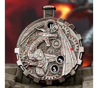 Unique Roulette Dice V3.0 The Final TTRPG Click to Roll Spinning Dice Upgrade for Role Playing Dice DND Dice Sets Press to Roll Balanced and Fair Made from Zinc Alloy Pocket Size Precision Reading