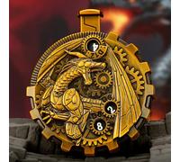 Unique Roulette Dice V3.0 The Final TTRPG Click to Roll Spinning Dice Upgrade for Role Playing Dice DND Dice Sets Press to Roll Balanced and Fair Made from Zinc Alloy Pocket Size Precision Reading