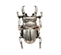 Unique Scarab Shaped Rings Sturdy Metal Construction Versatile Jewelry Piece Wedding Party Rings for All Outfits Scarab