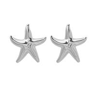 Unique Sea Star Earrings With Glossy Finish Lightweight Jewelry Gift Ear Studs For Fashion Forward Women Elegant Earrings For Women