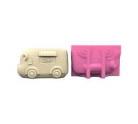 Unique Silicone Flowerpot Molds Animal Car Shaped Holder Moulds for and Holder Succulents Potted Pots Silicone Molds