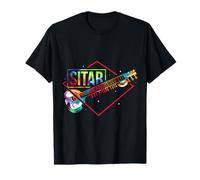 Unique Sitar Player Musician Acoustic Instrument T-Shirt
