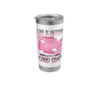 Unique Soap Making Design for Homemade Soap Maker Stainless Steel Insulated Tumbler