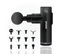 Unique Solutions Mini Gun Massager Deep Gun Percussion Deep Tissues Muscle Massager, Quiet Muscle Massage Gun for Shoulder,Neck,Back,Arm,Leg 12 Heads of Massage