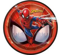 Unique Spider-Man Round 9 Inch Dinner Plates [8 Per Pack]