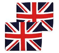 Unique Sports Flag Wristbands, Great Britian Flag sweatbands, UK