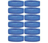 Unique Sports Team Headbands (Pack of 12), Blue