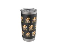Unique Spring Gnome with Floral Flower Decor Cute Honey Bees Stainless Steel Insulated Tumbler