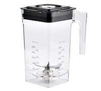 Unique Square Blender Cup Lid Easy Operation Blender Cup Lid Easy to Clean Blender Cup Cover Plastic Material Juicer Leak Proof Blender Lid