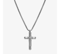 Unique Stainless Steel Cross Necklace AN-112/50CM