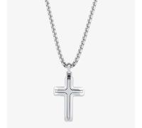 Unique Stainless Steel Cross Pendant Necklace AN-129/50CM