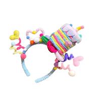 Unique Star Cake Hair Accessory Soft Adjustable Twisted Headband Headwear Cartoon Headpieces For Special Occasion