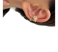 Unique Star Ear Cuff Not Piercing Earrings Fashionable Clip Simple Jewelry Suitable For Various Styles Shape Clip Earrings