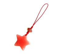 Unique Star Phone Charm - Glow-in-the-Dark Pendant, Mobile Chain Decoration | Small Stars Accessory, Pendant Bag Charm for Phones small accessory, phone decoration,