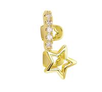 Unique Star Shape Fang Grillzs Copper Body Jewelry Comfortable Wear Tooth Decoration for Role Playing and Star Tooth Grill