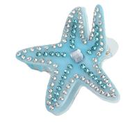Unique Starfishes Shape Clip Rhinestones Oceans Hair Trendy Suitable for Various Hairstyles Stylish Clip