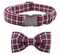 Unique style paws Christmas Dog Collar, Bowtie Dog Collar, Comfortable Adjustable Dog collars Pet for X-Small Dogs and Cats, Neck 20-30cm