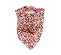 Unique Style Paws Dog Bandana Square Dog Scarf Dog Kerchief, Cotton Bibs Sarf for Small Medium Large Dogs Adjustable Dog Bandanas