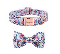 Unique Style Paws Dog Collar,Bow tie Collar, Comfortable Collars for Dogs and Cats Small Medium Large, Adjustable Bowtie Dog Collar XXS-XL