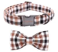 Unique style paws Fall Dog Collar, Bowtie Dog Collar, Comfortable Adjustable Dog collars Pet for XX-Small Dogs and Cats, Neck 18-28cm