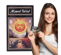 Unique Tarot Deck Set, English Oracle Cards, Fortune Telling Board Game, Fa