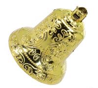 Unique Textured Gold Bell 10cm for Xmas Tree Decor(8cm)