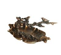 Unique Tree Branch Design Backflow Angle Holder Room Metal Frog Waterfall Cone Burner Aromatherapy Decoration